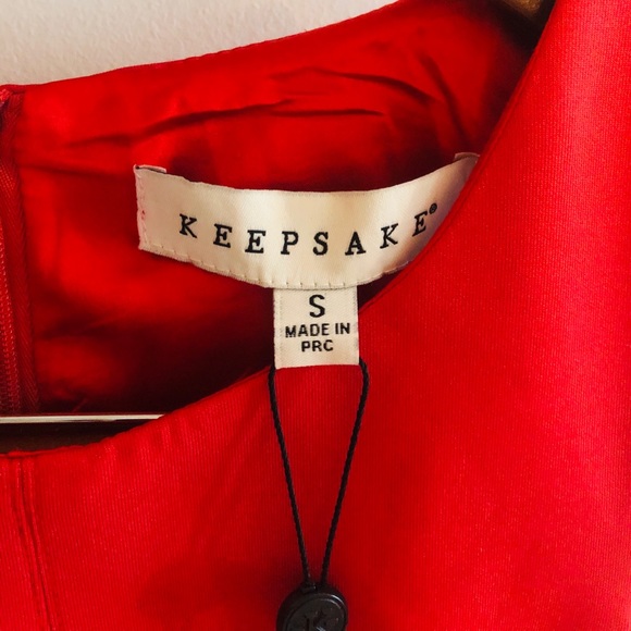 NWT Keepsake Red Sleeveless Summer Dress - Picture 2 of 5